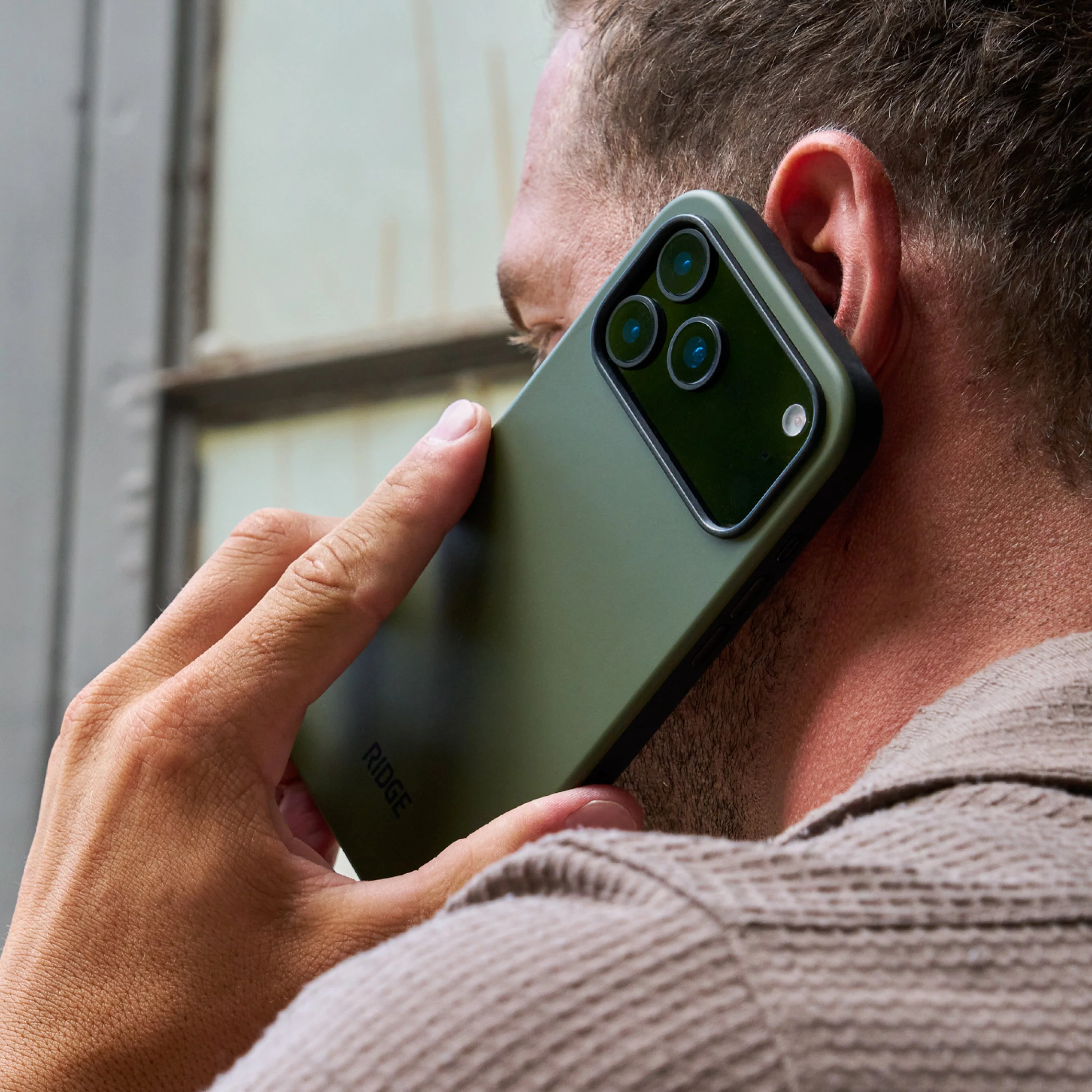 Ridge Phone Case - Matte Olive - iPhone 17 Pro - Image 6