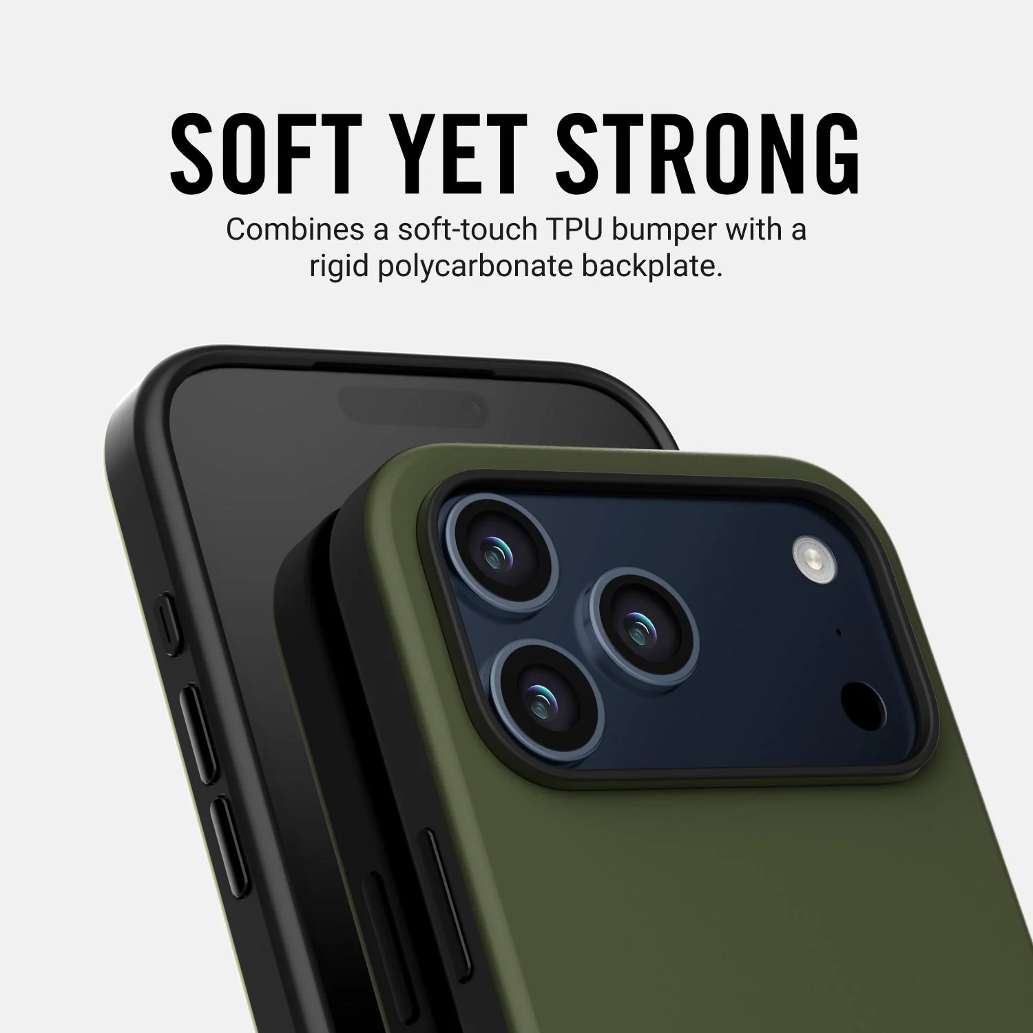 Ridge Phone Case - Matte Olive - iPhone 17 Pro - Image 9