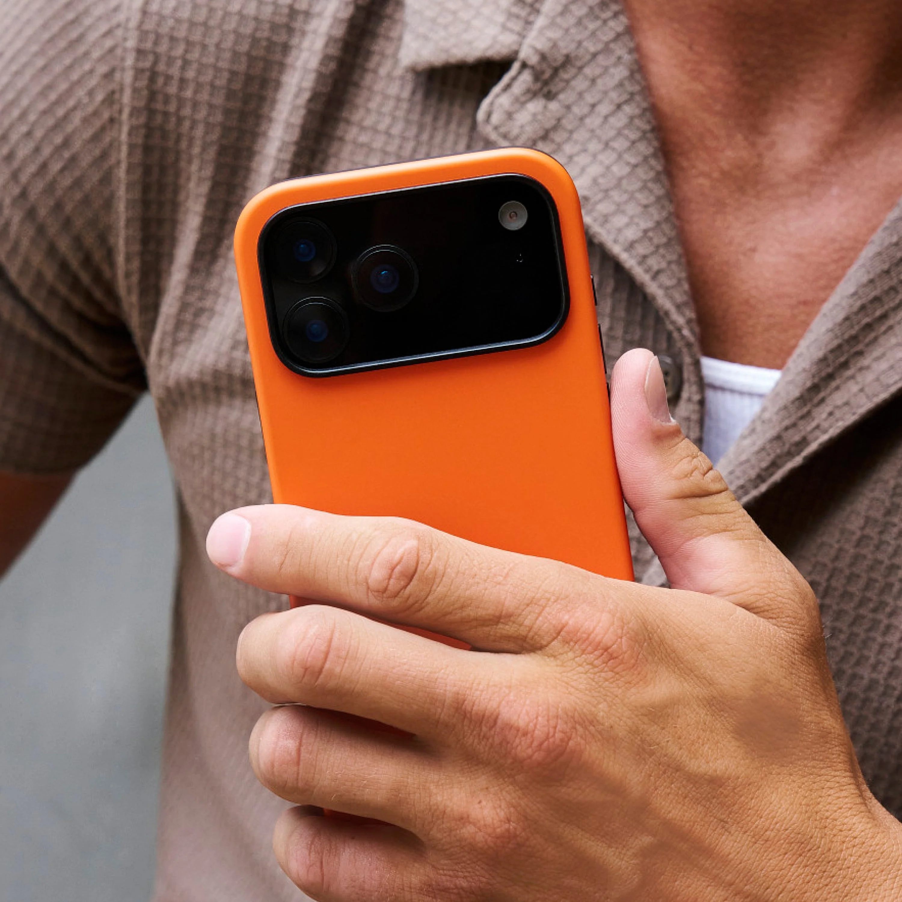 Ridge Phone Case - Basecamp Orange - iPhone 17 Pro Max - Image 6