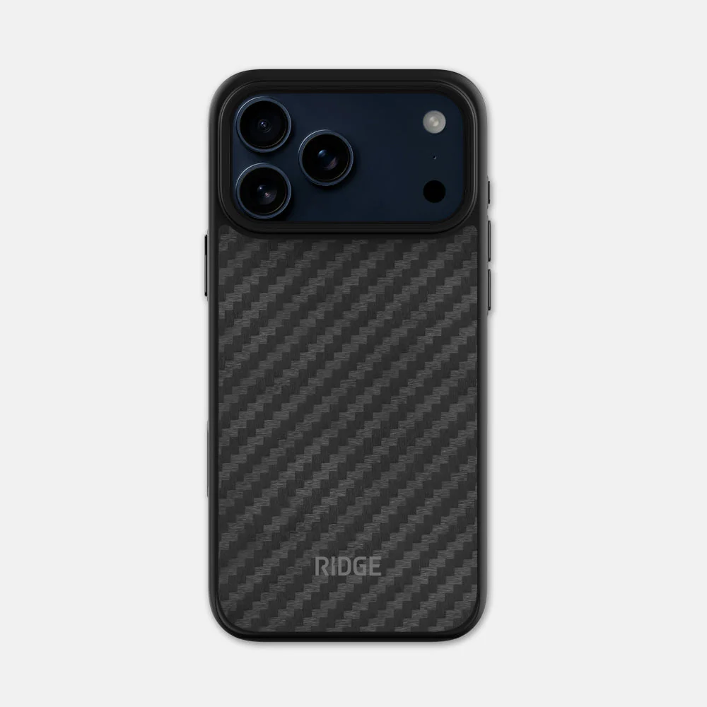 Ridge Phone Case - Carbon - iPhone 17 Pro Max