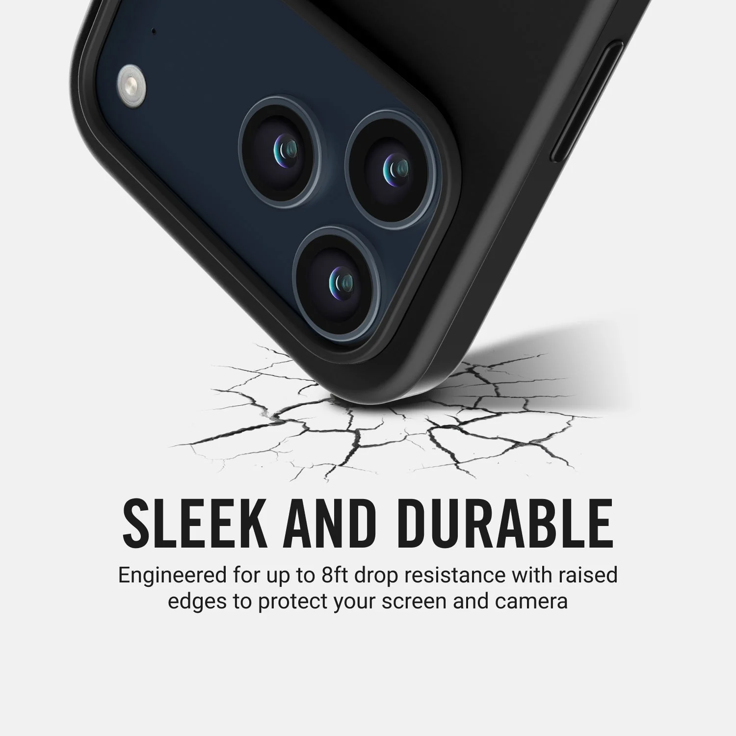 Ridge Phone Case - Matte Black - iPhone 17 Pro Max - Image 8
