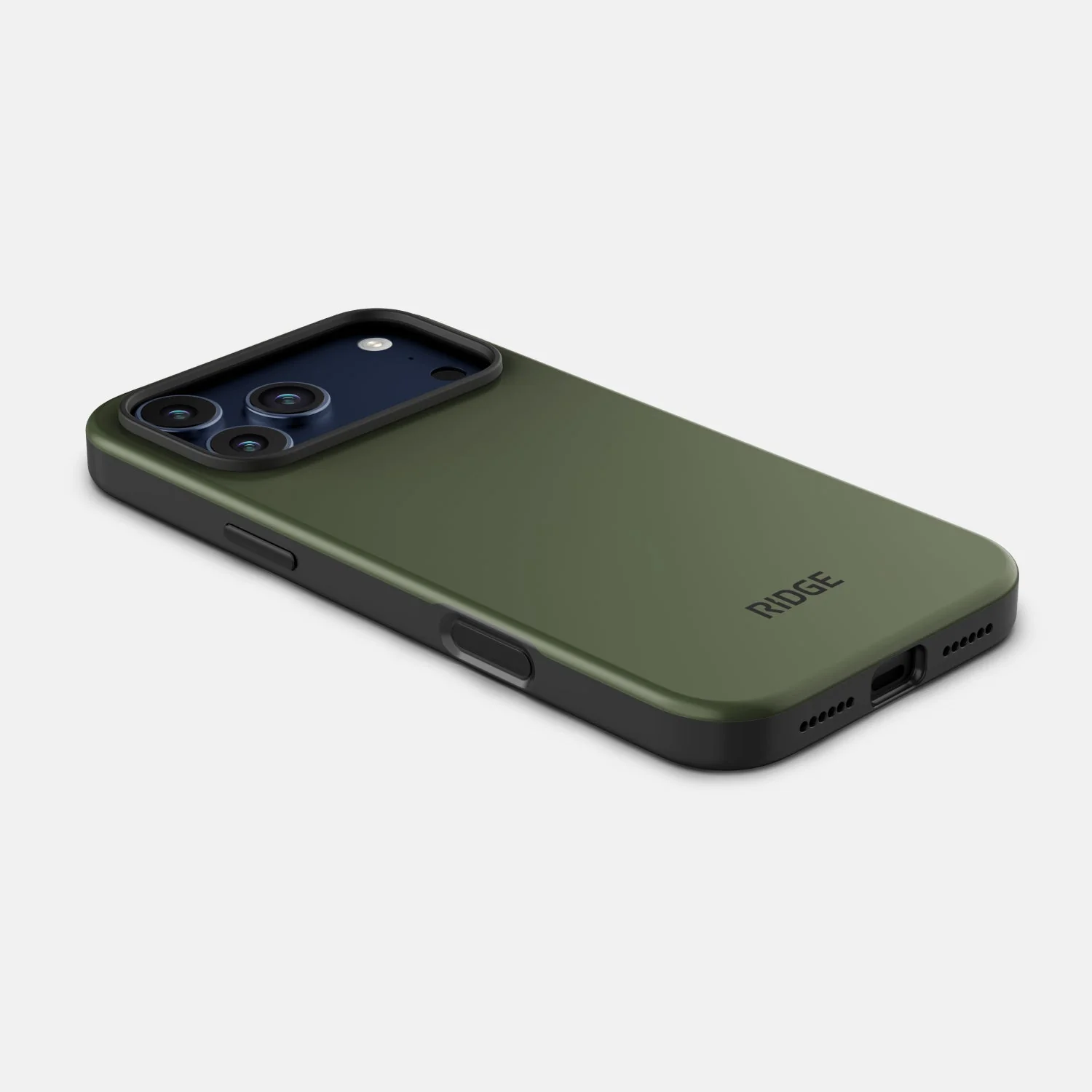 Ridge Phone Case - Matte Olive - iPhone 17 Pro Max - Image 4