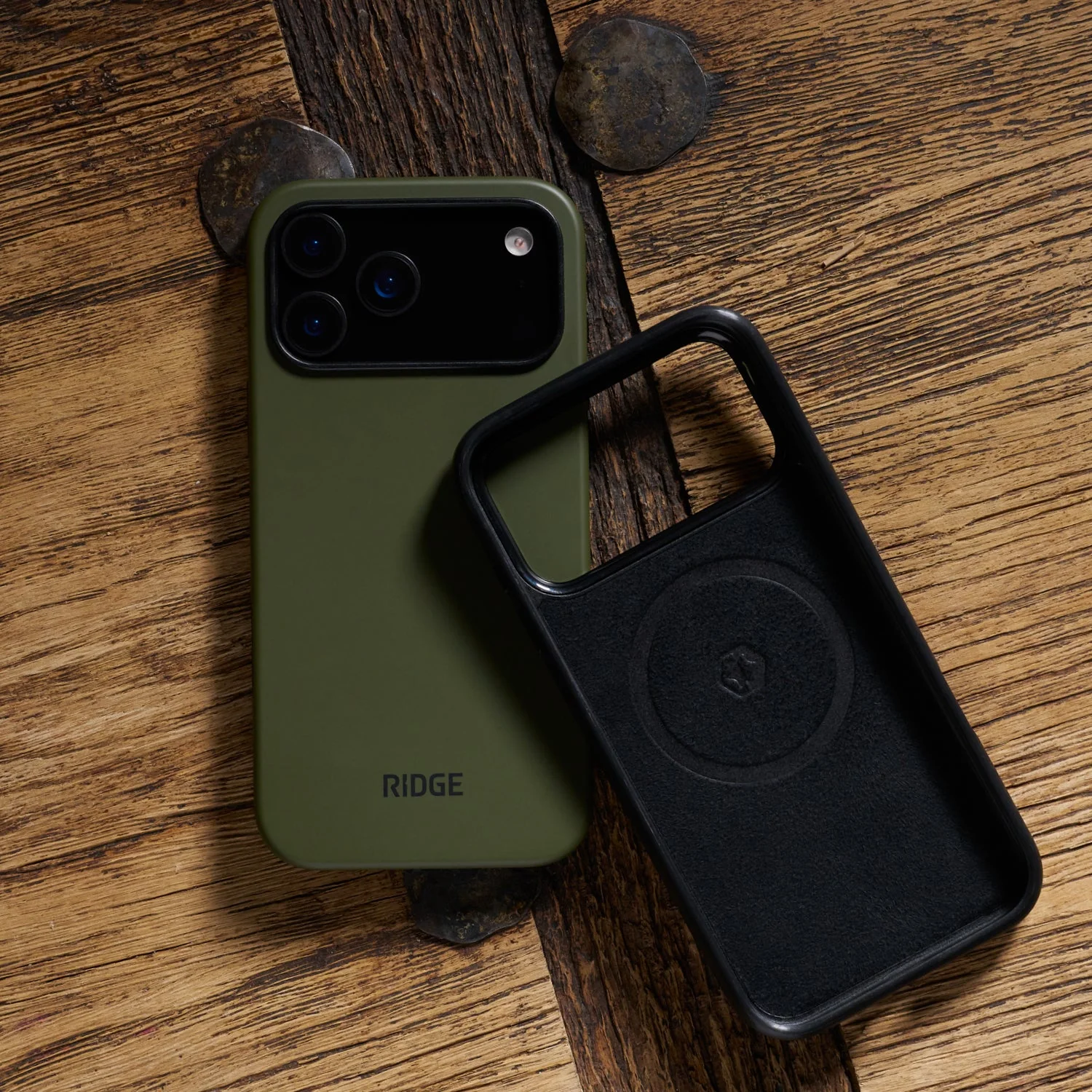 Ridge Phone Case - Matte Olive - iPhone 17 Pro Max - Image 5