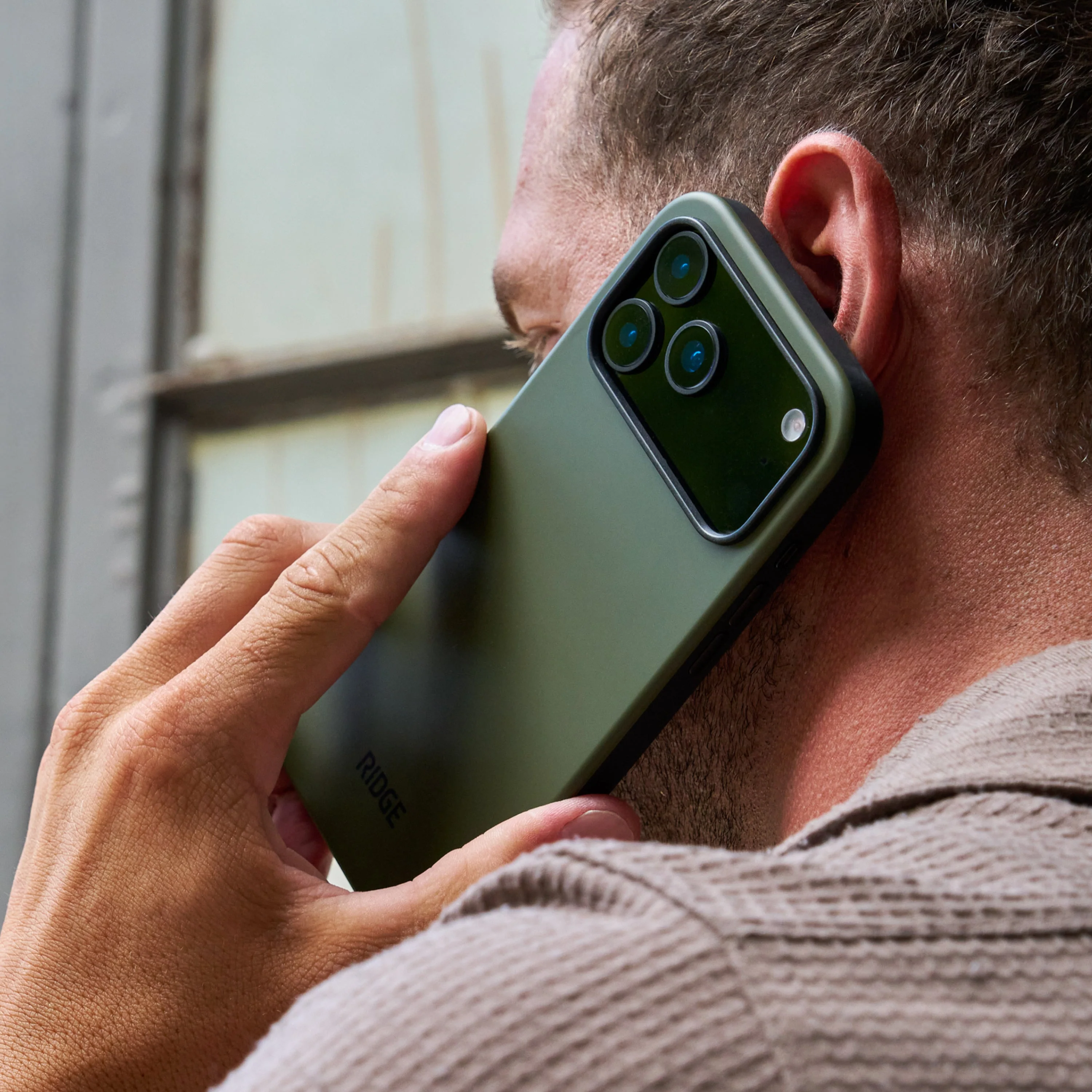 Ridge Phone Case - Matte Olive - iPhone 17 Pro Max - Image 6