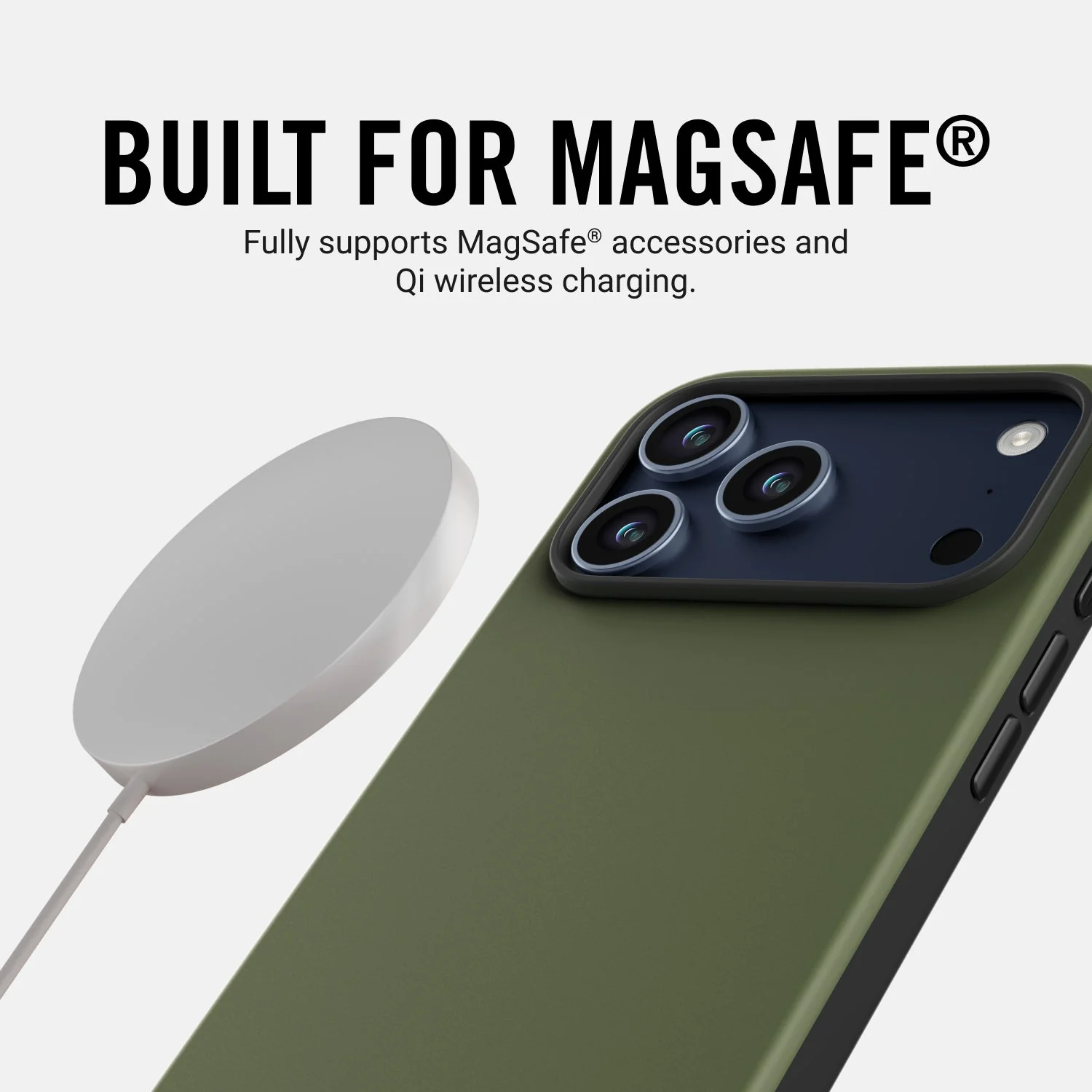 Ridge Phone Case - Matte Olive - iPhone 17 Pro Max - Image 7