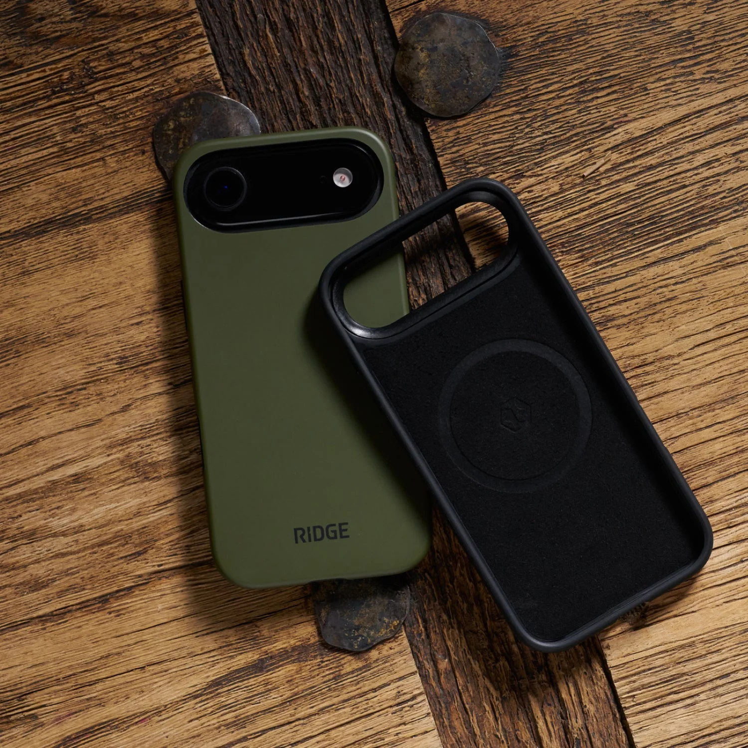 Ridge Phone Case - Matte Olive - iPhone Air - Image 5