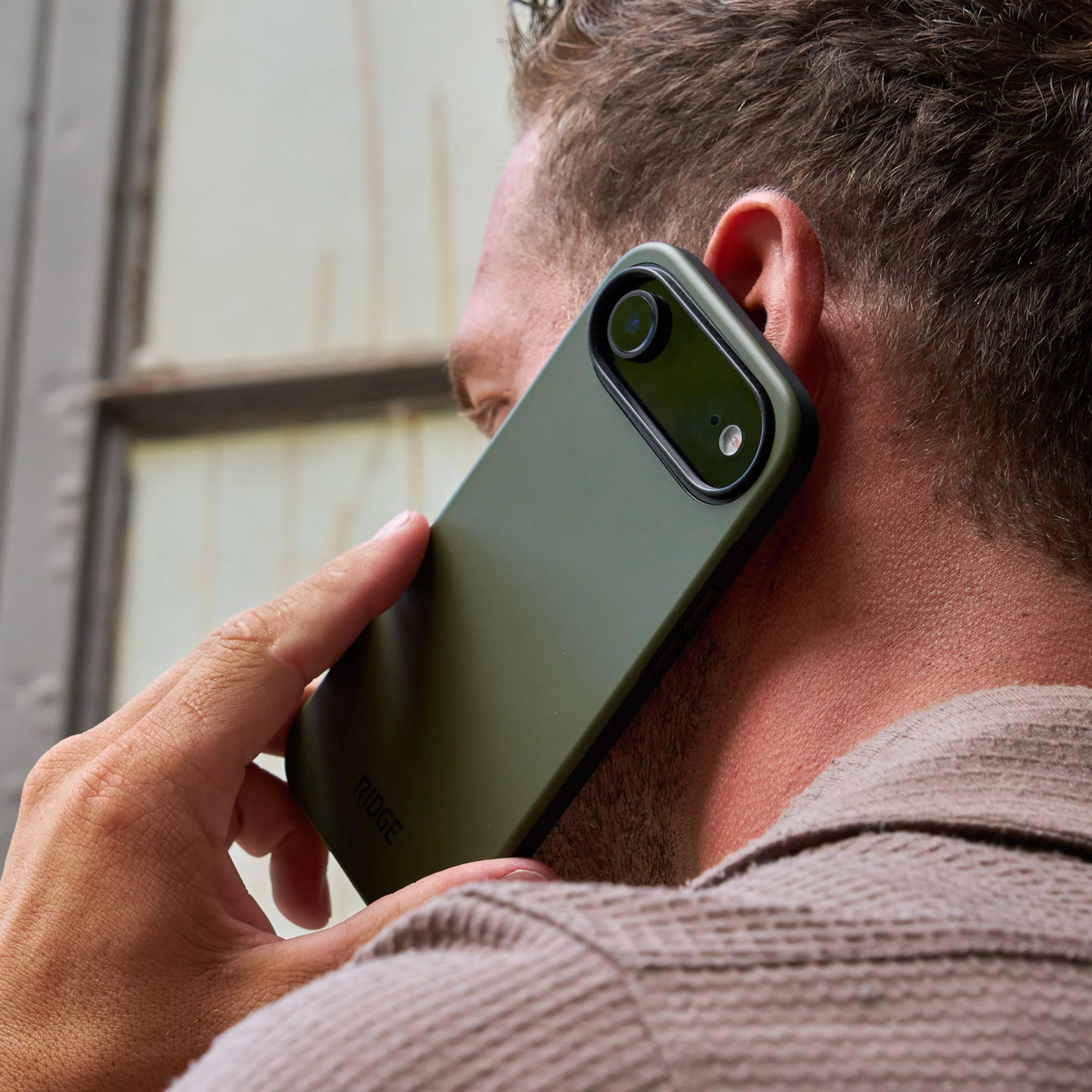 Ridge Phone Case - Matte Olive - iPhone Air - Image 6