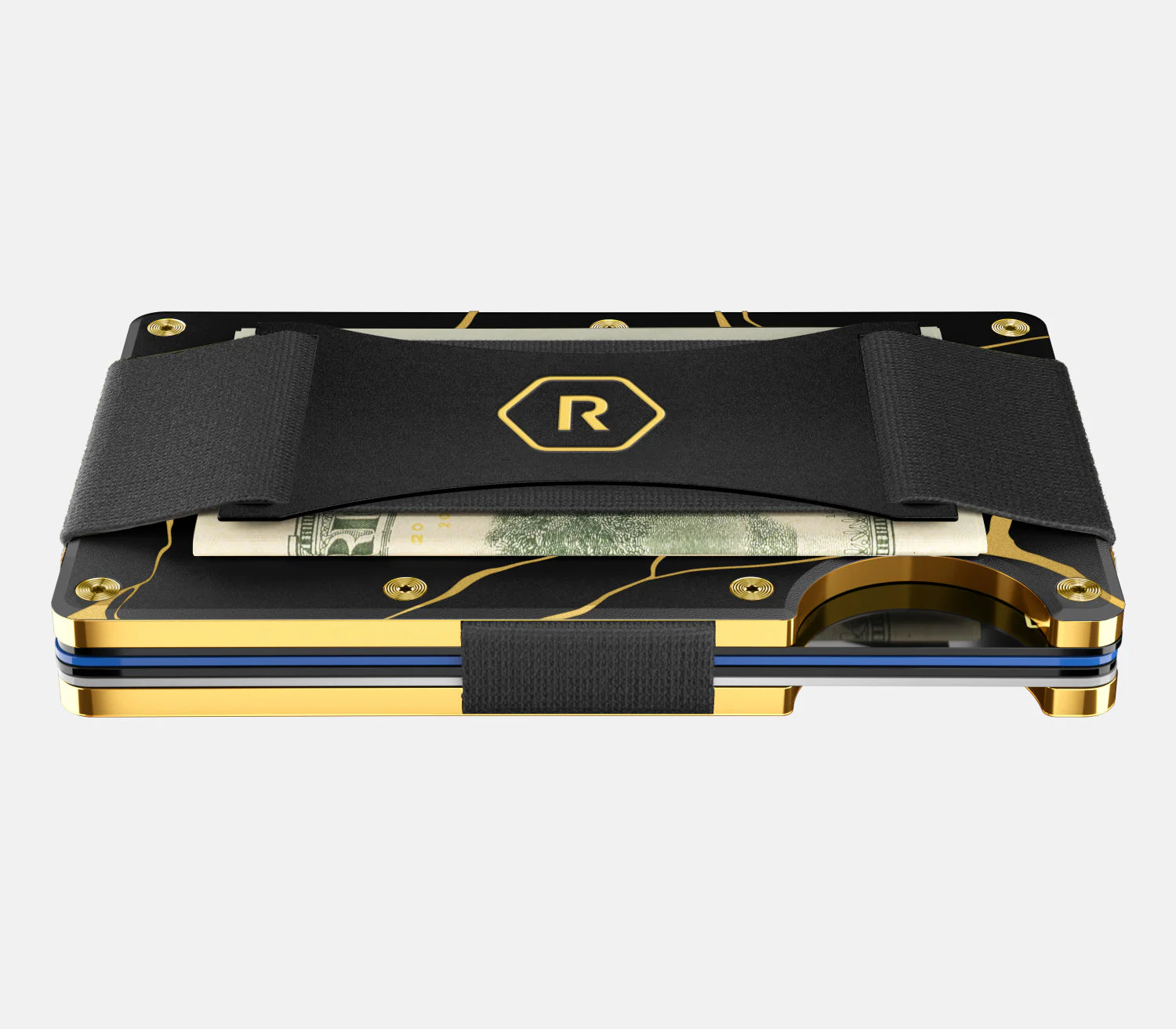 Ridge Wallet - Kintsugi - Black - Image 4