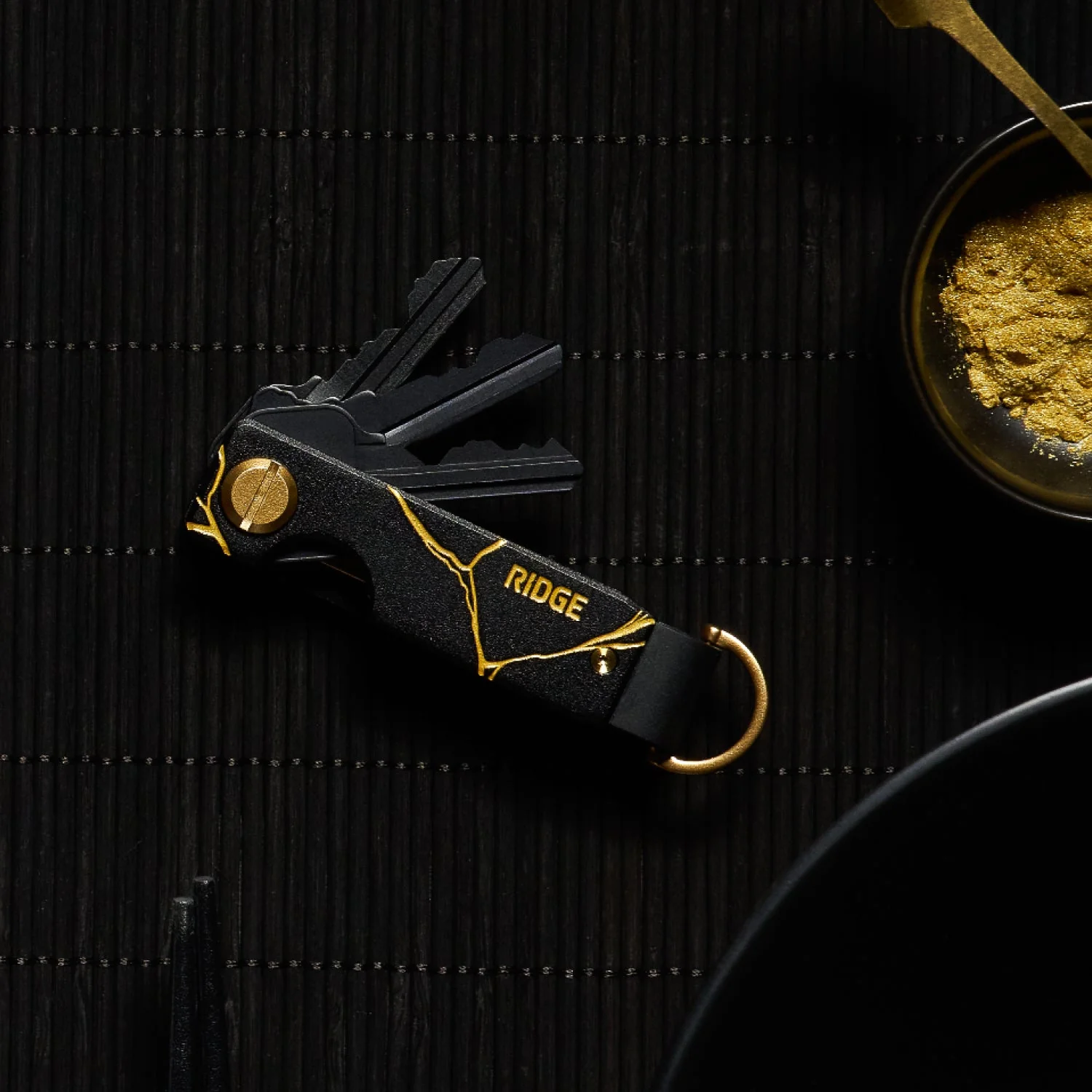 Ridge KeyCase - Kintsugi - Black - Image 5