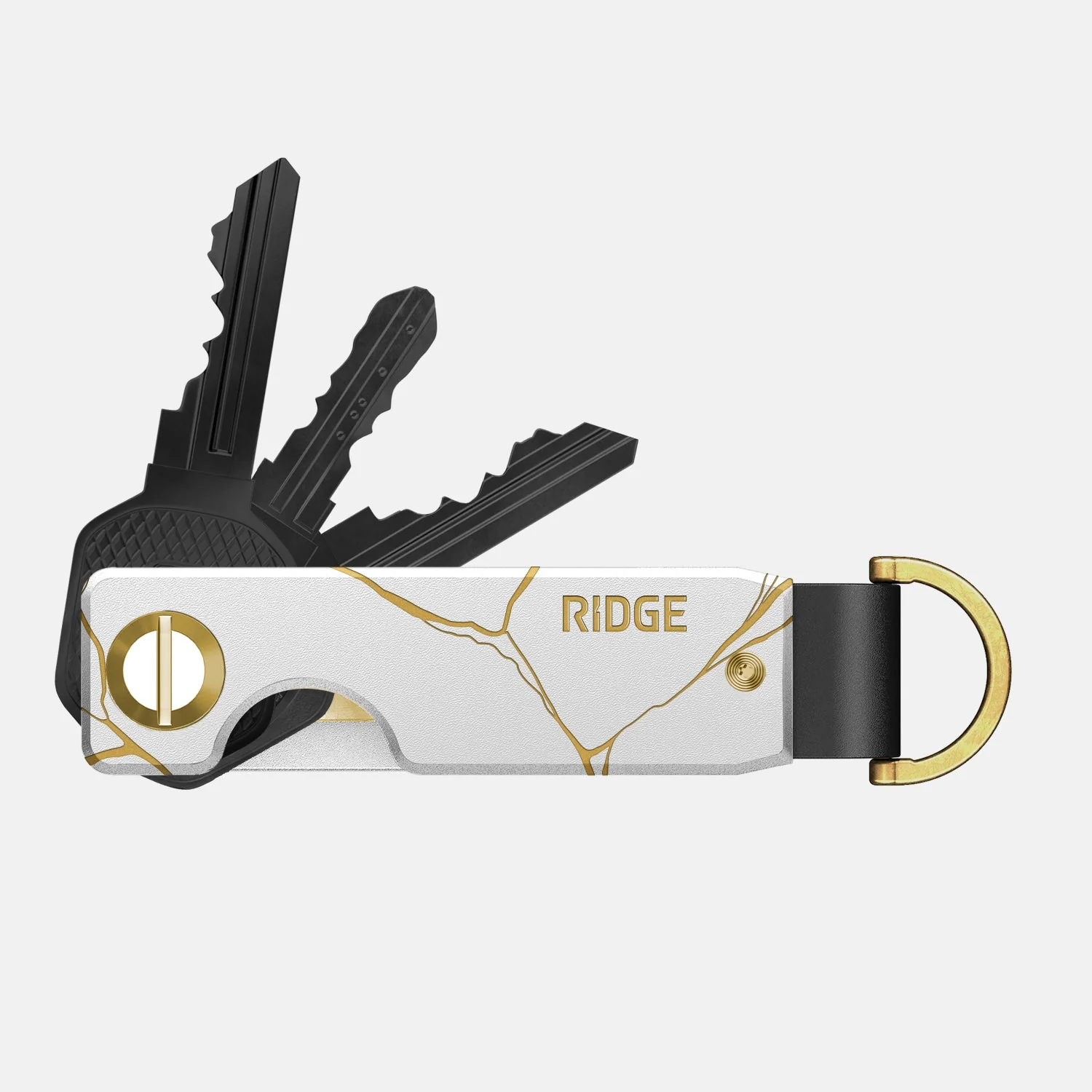 Ridge KeyCase - Kintsugi - White - Image 2