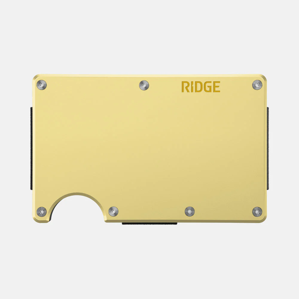 Ridge Wallet - Lemon Drop