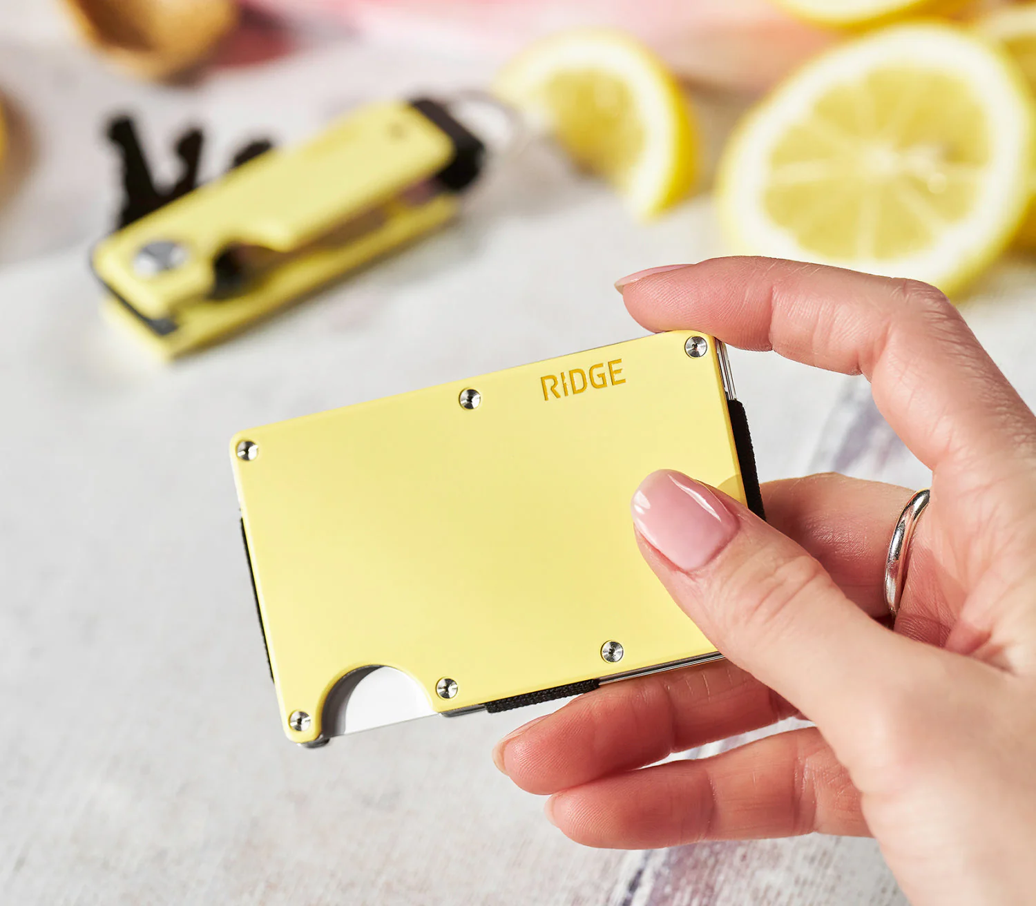Ridge Wallet - Lemon Drop - Image 6