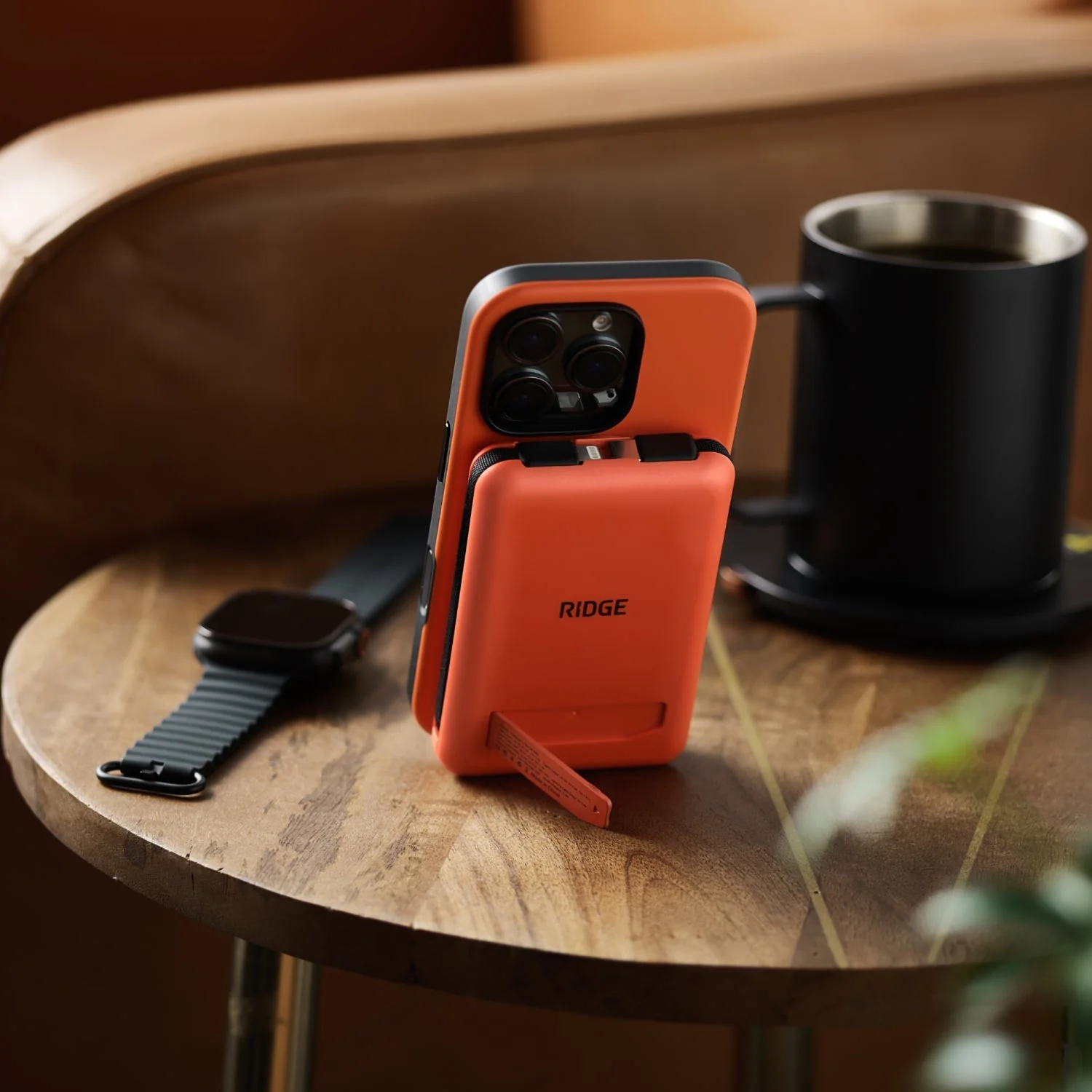 Ridge Power Bank - 10k mAh Bundle - Basecamp Orange - 2-Pack - Image 6