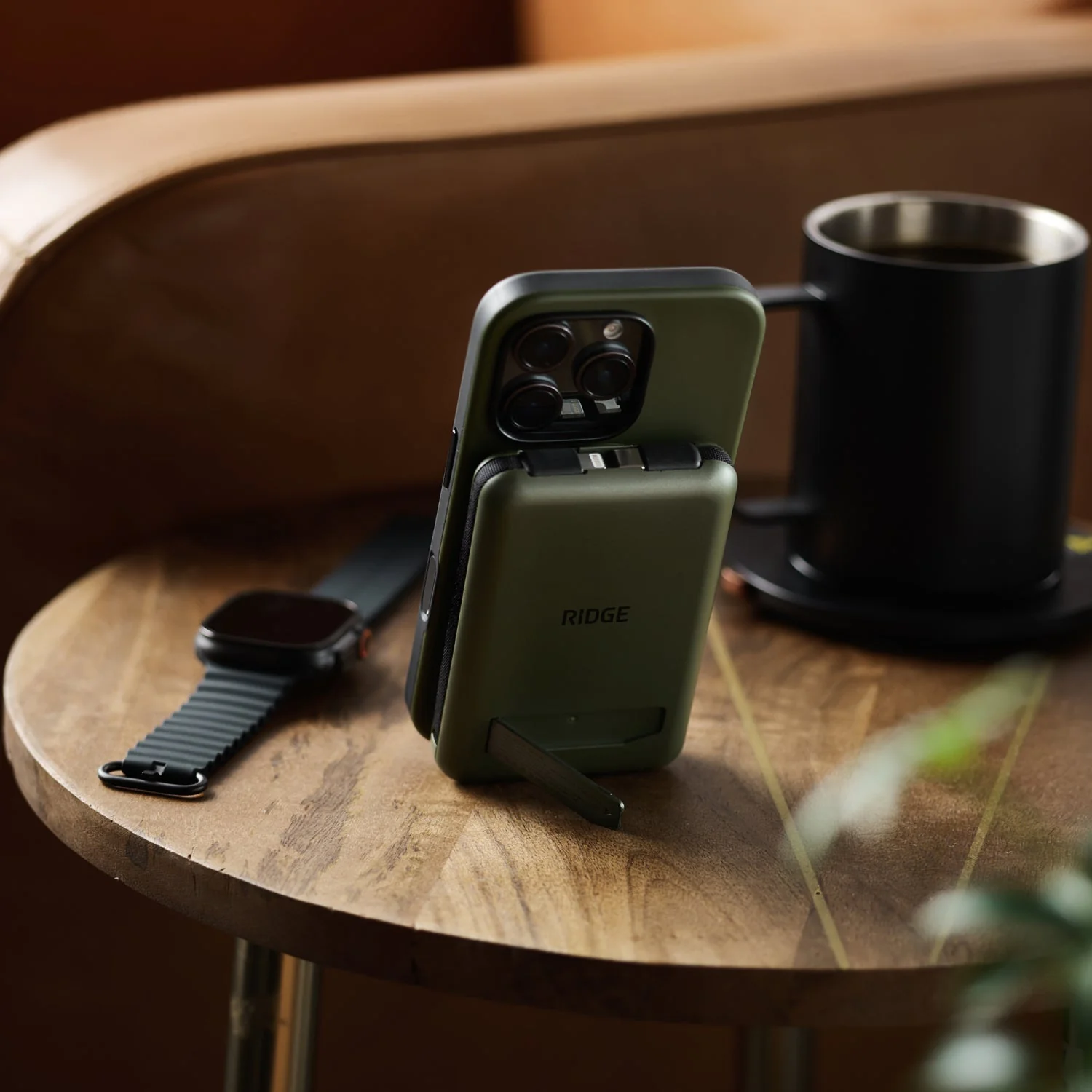 Ridge Power Bank - 10k mAh Bundle - Matte Olive - 2-Pack - Image 6