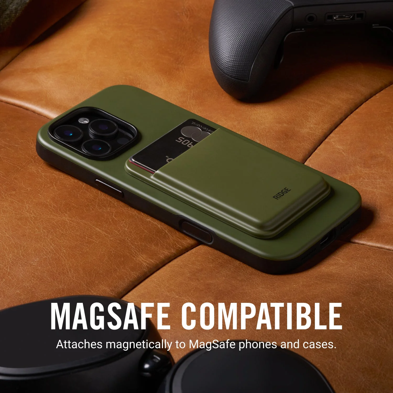 MagSafe Cardholder - Matte Olive - Image 10