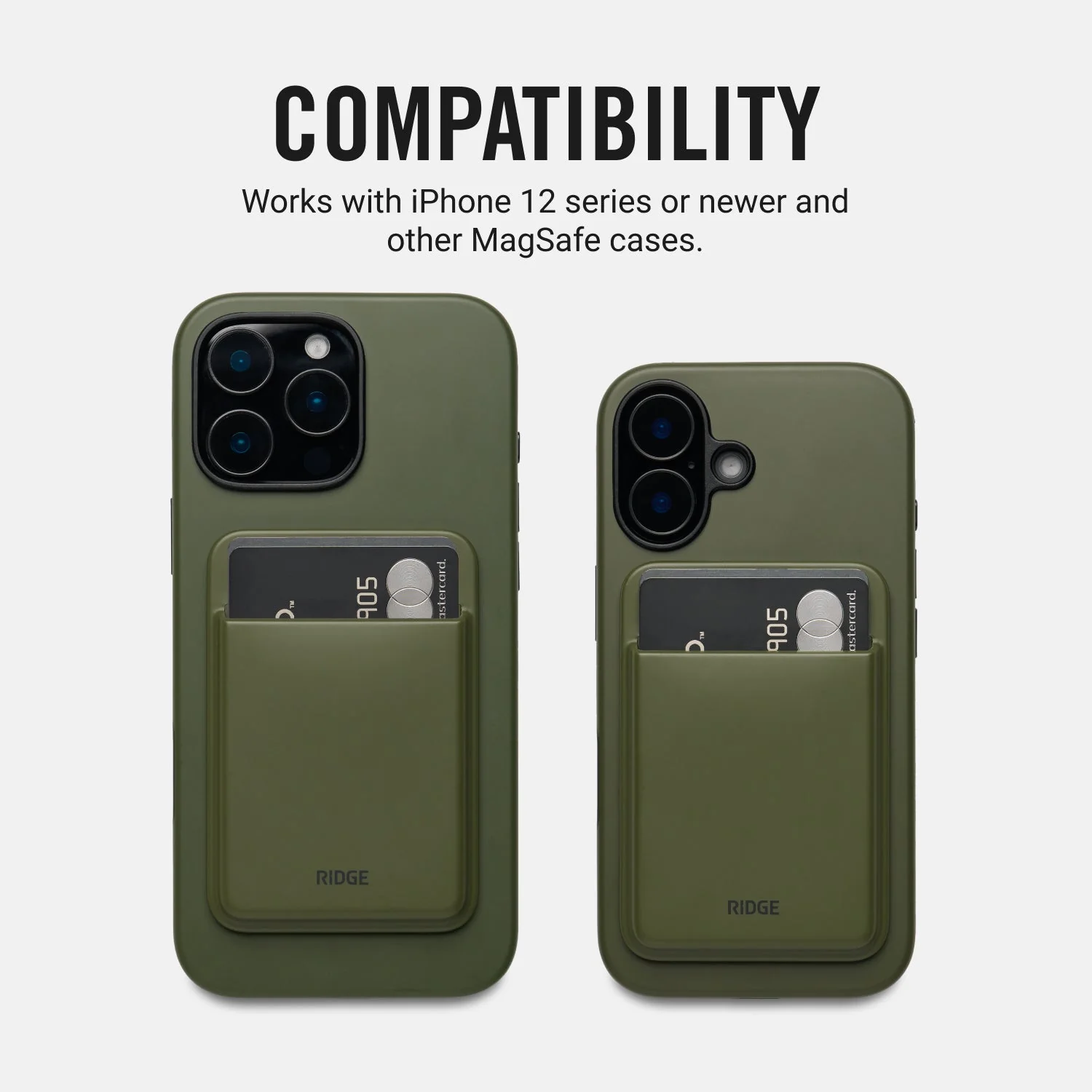 MagSafe Cardholder - Matte Olive - Image 11