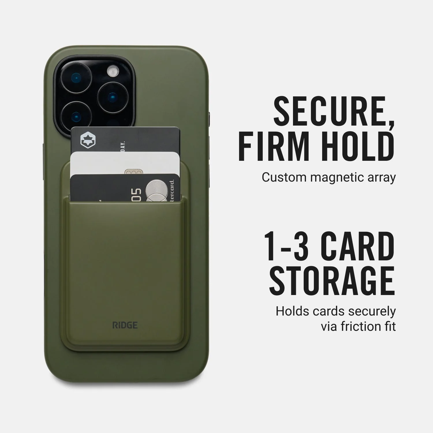 MagSafe Cardholder - Matte Olive - Image 8