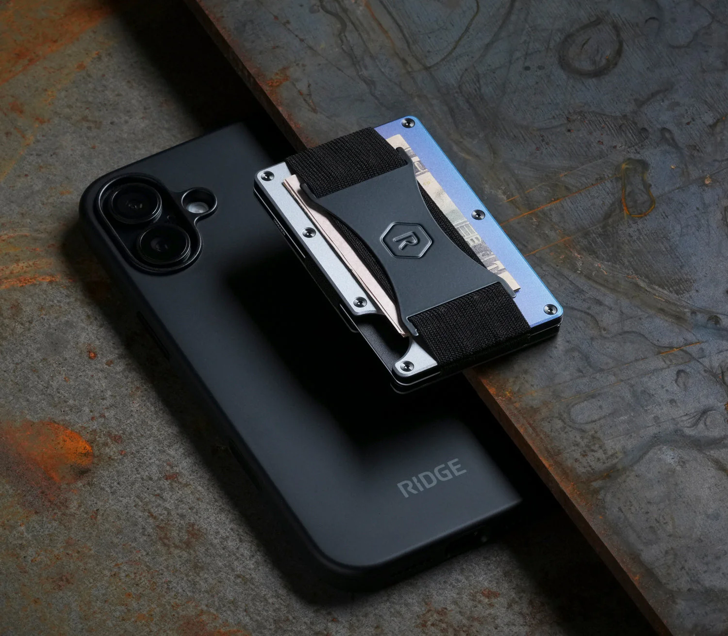 Ridge Wallet for MagSafe - Burnt Titanium - Image 7