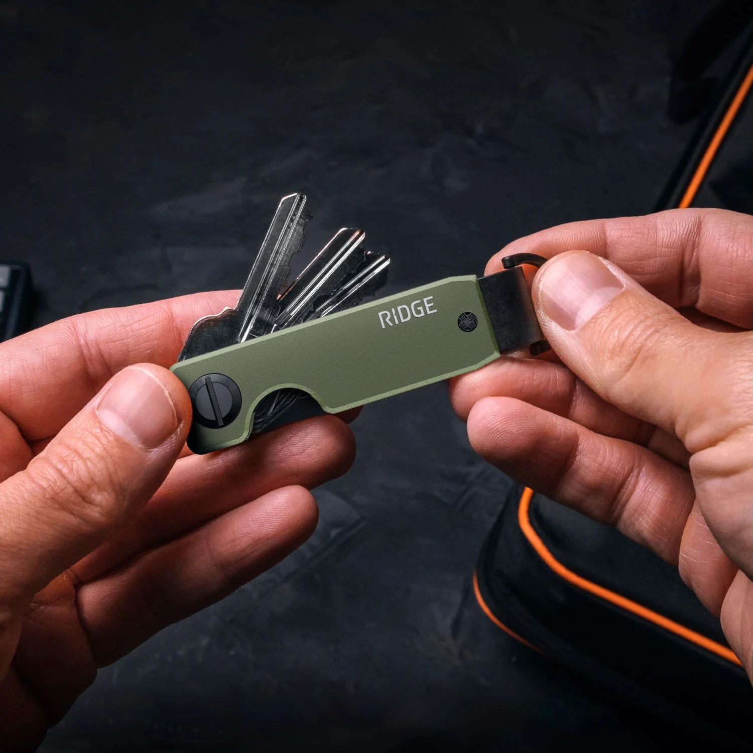 Ridge KeyCase - Matte Olive - Image 6