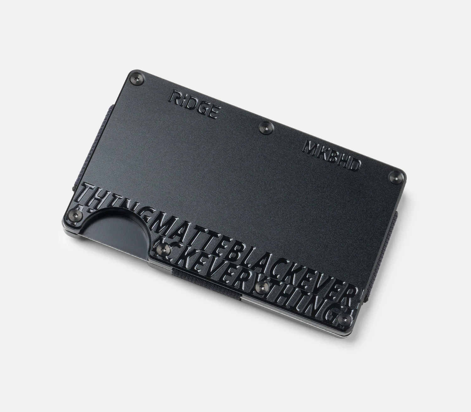 Ridge Wallet - MatteBlackEverything - Image 7