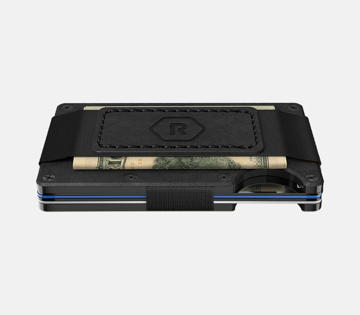 Ridge Wallet - Midnight Black Leather - Image 5