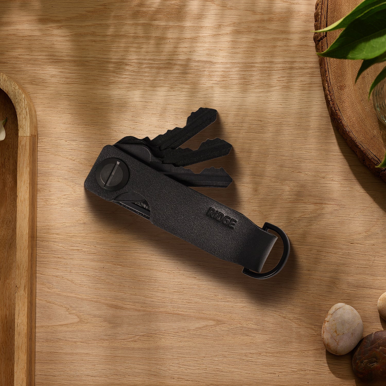 Ridge KeyCase - Midnight Black Leather - Image 5