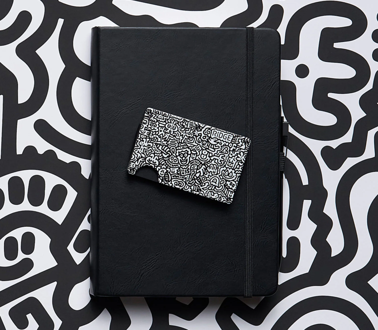 Ridge Wallet - Mr Doodle - Image 6