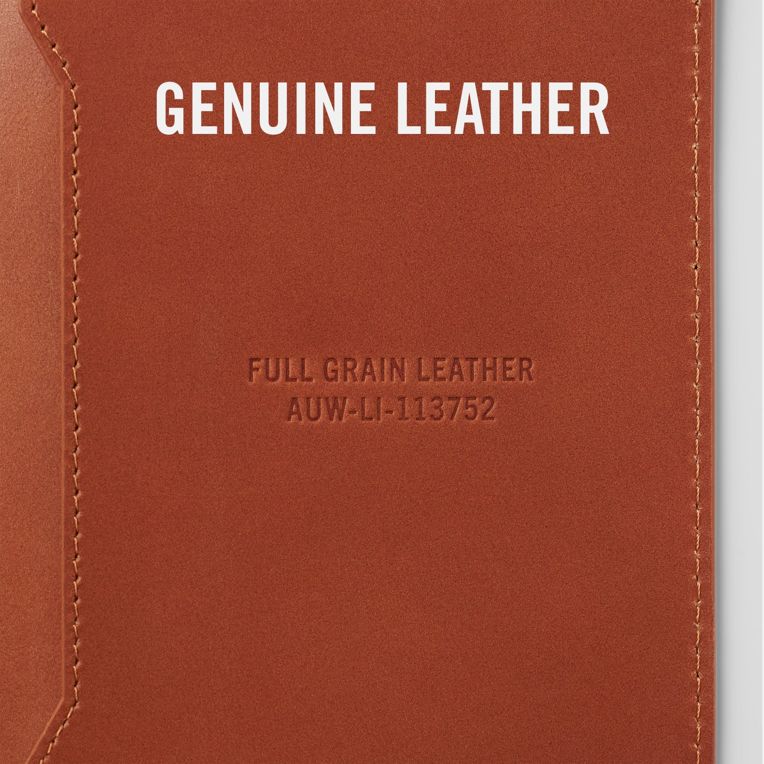 Passport Wallet - Tobacco Brown Leather - Image 10
