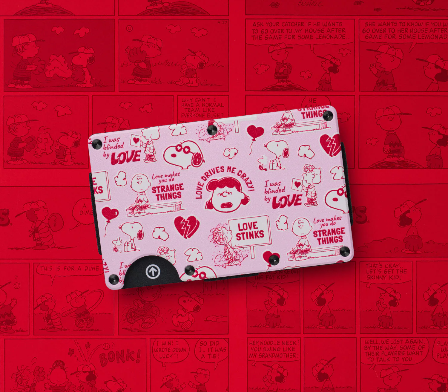 Ridge Wallet - Peanuts - Love Stinks - Image 5