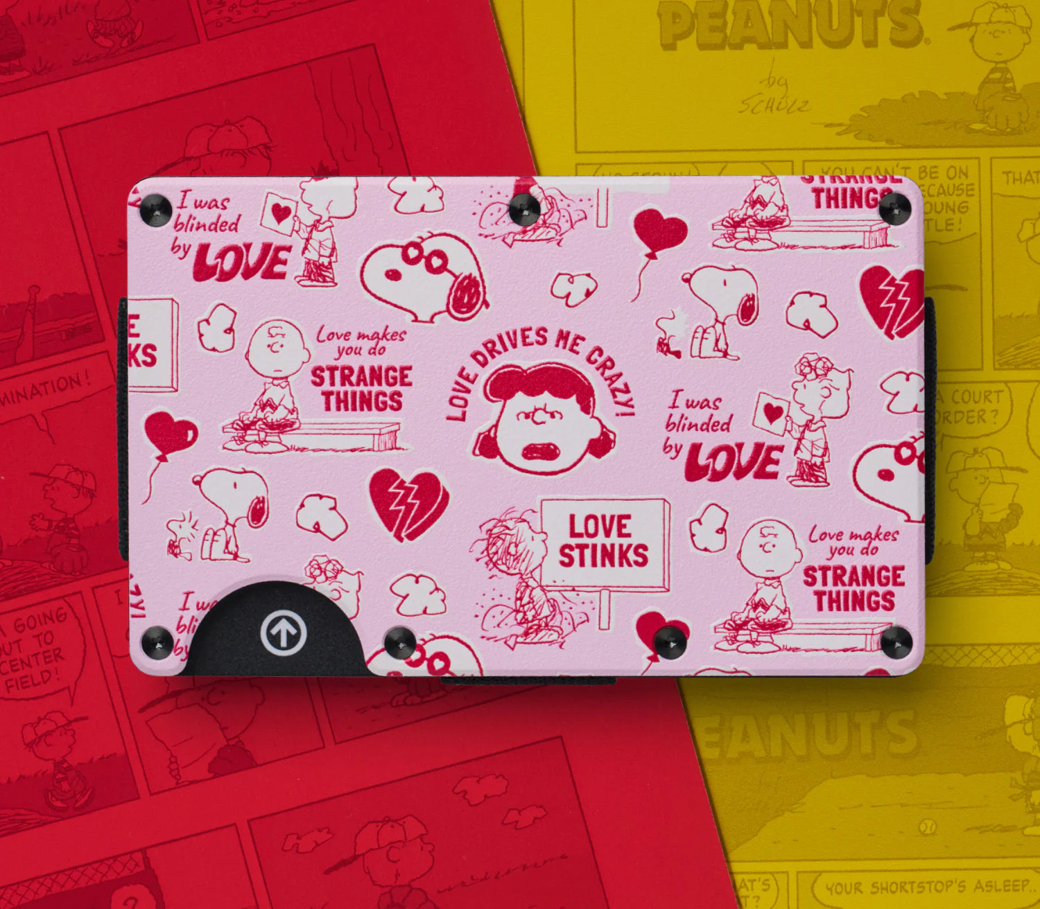Ridge Wallet - Peanuts - Love Stinks - Image 6