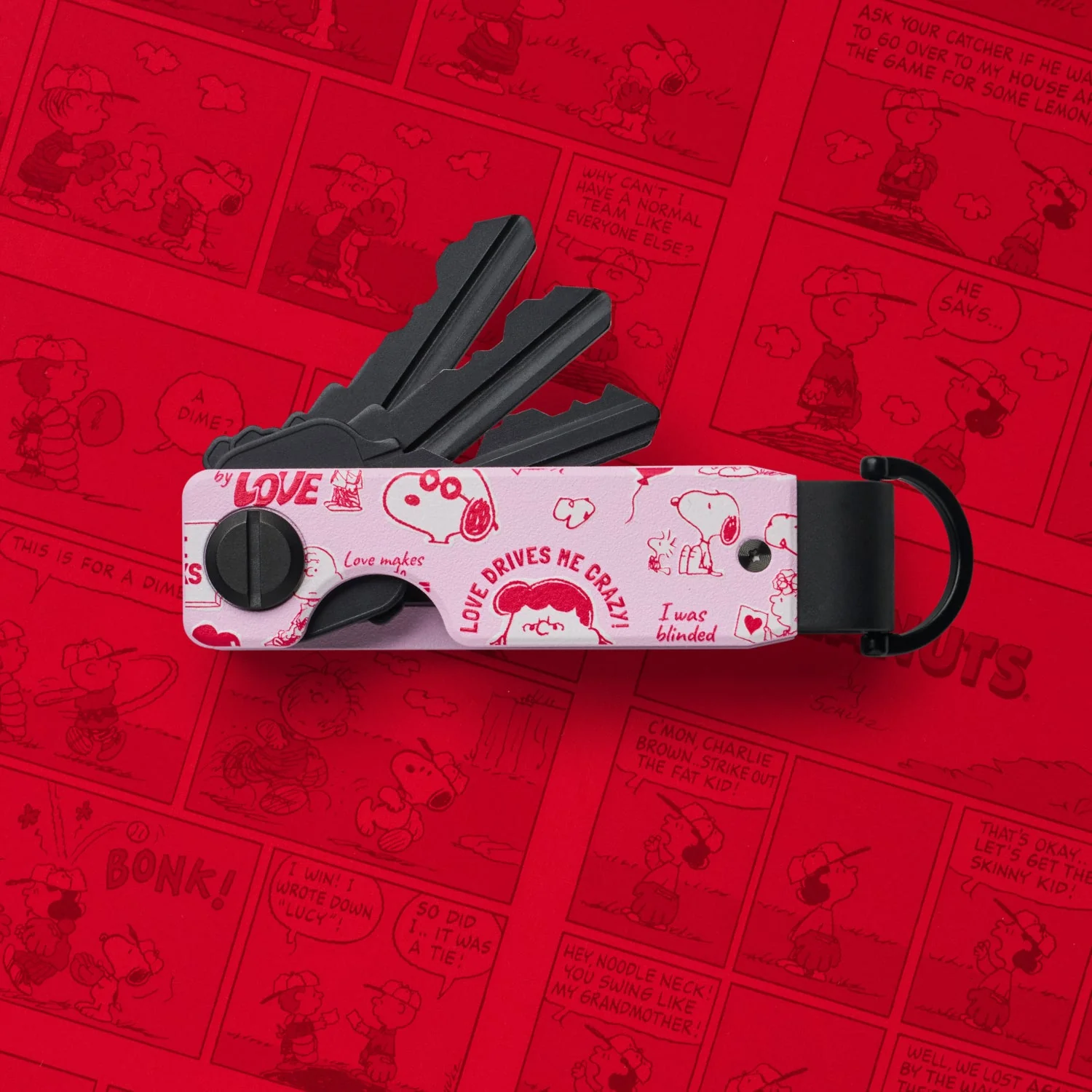 Ridge KeyCase - Peanuts - Love Stinks - Image 5