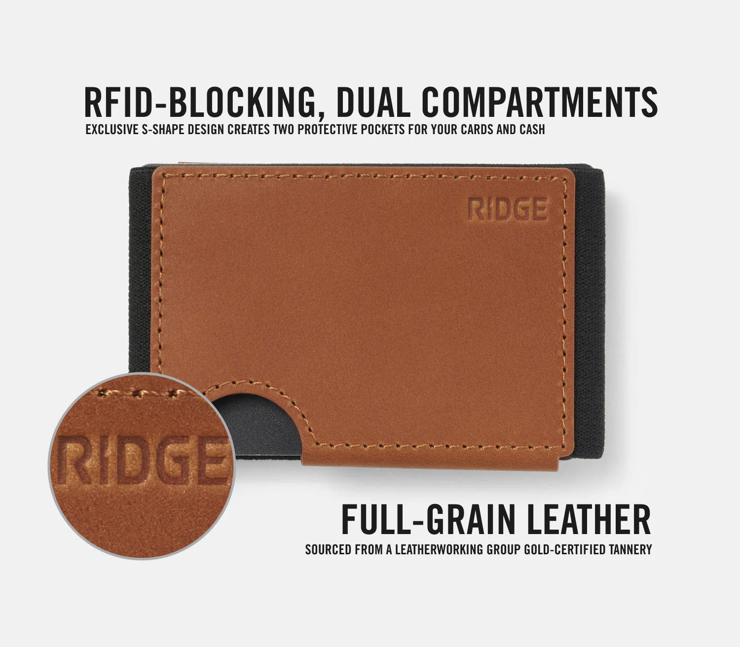 Ridge Biflex - Tobacco Brown Leather - Image 6