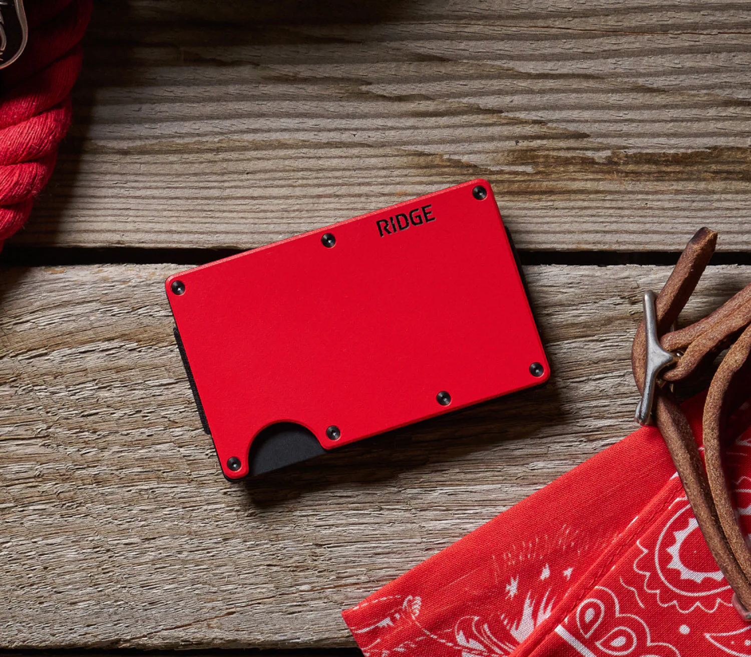 Ridge Wallet - Rodeo Red - Image 6