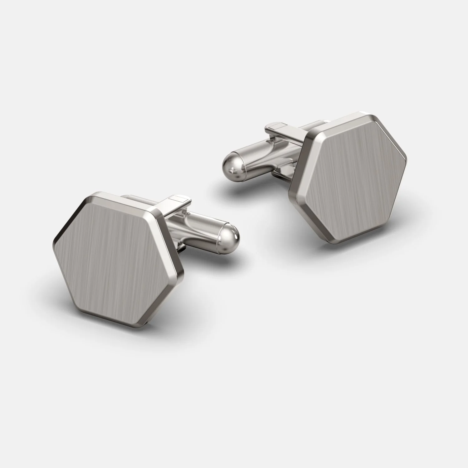 Tie Bar & Cufflinks Kit - Platinum - Image 3