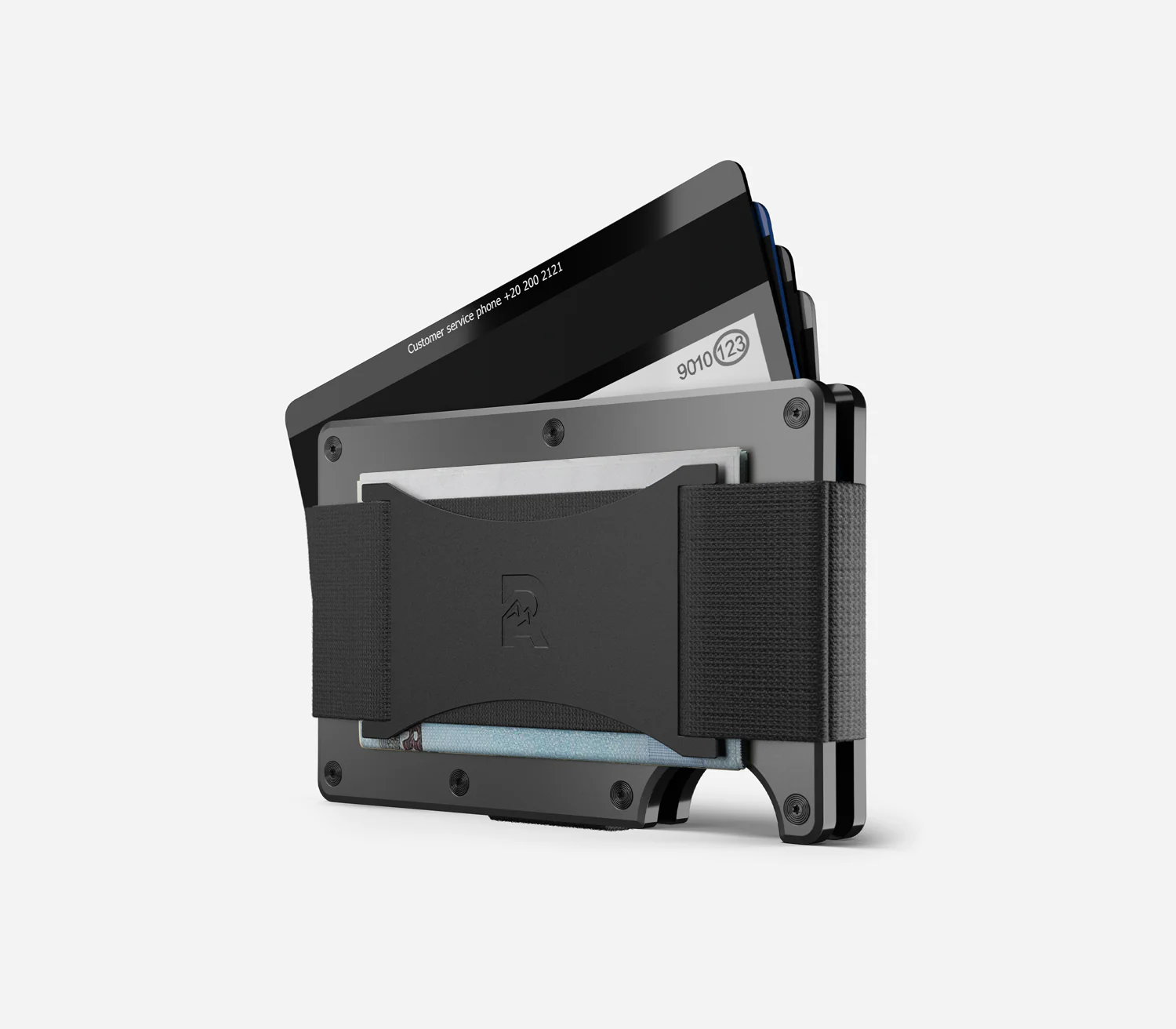 Ridge Wallet - Matte Gunmetal Titanium - Image 10