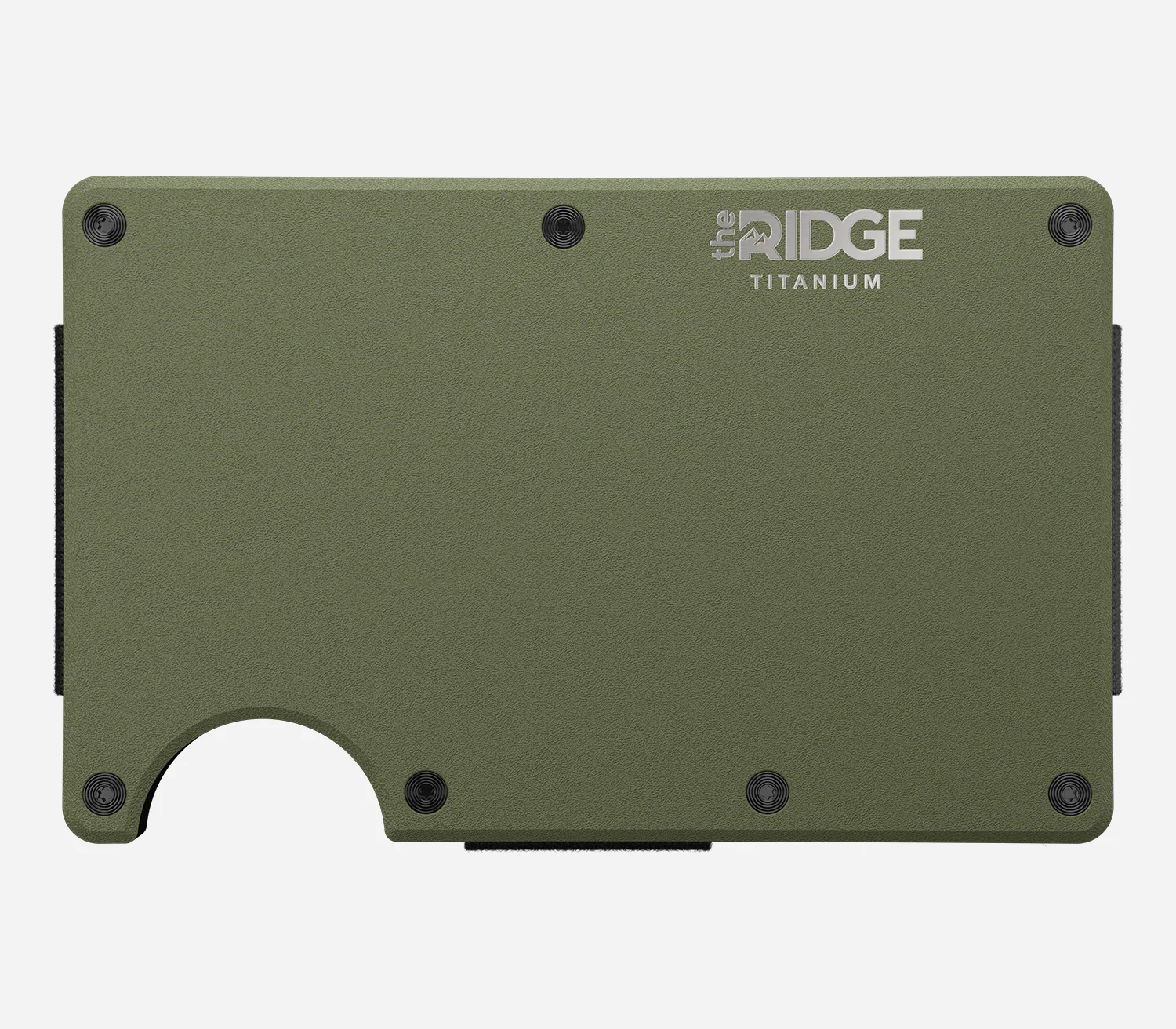 Ridge Wallet - Matte Olive Titanium - Image 9
