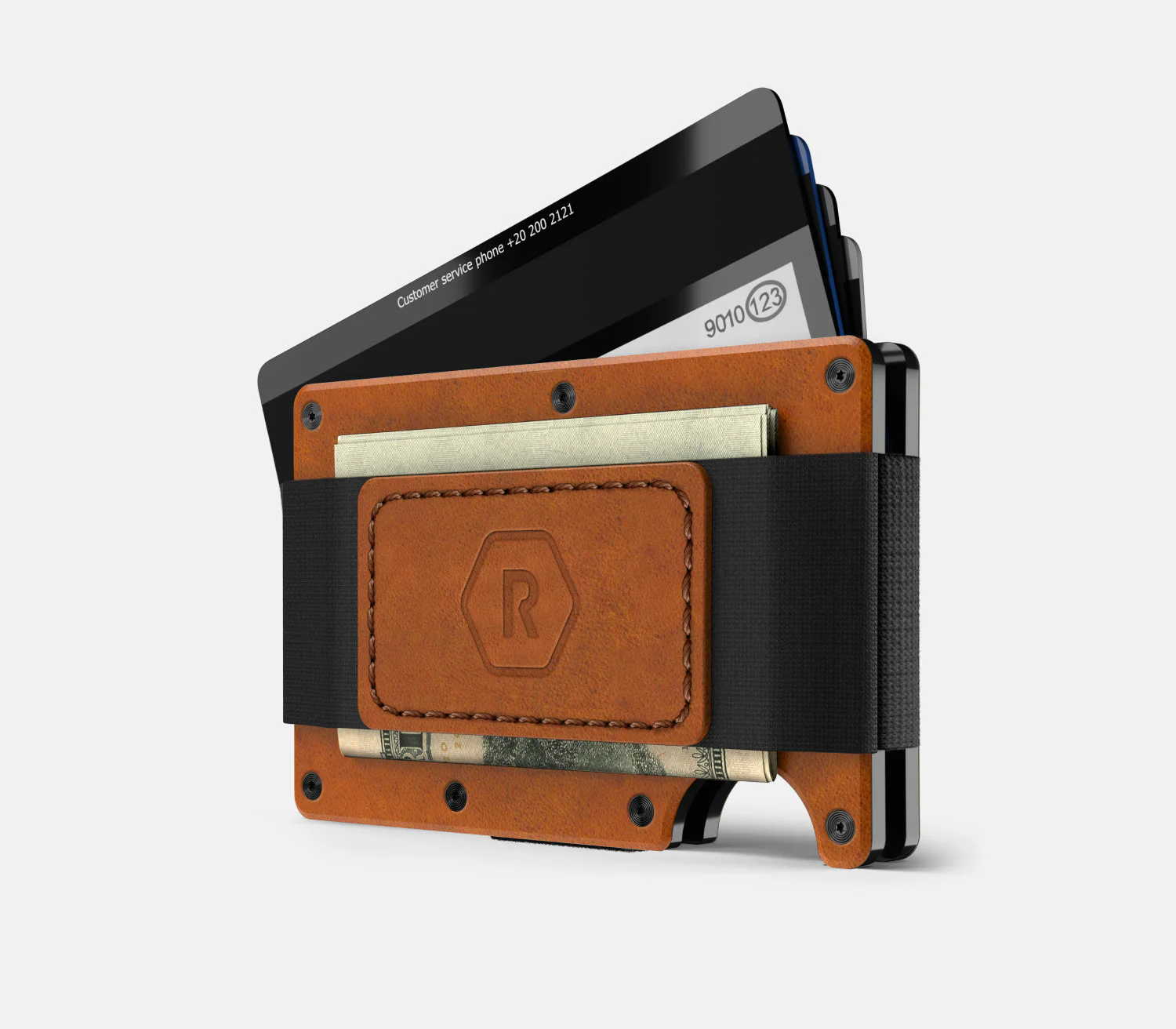 Ridge Wallet - Tobacco Brown Leather - Image 3