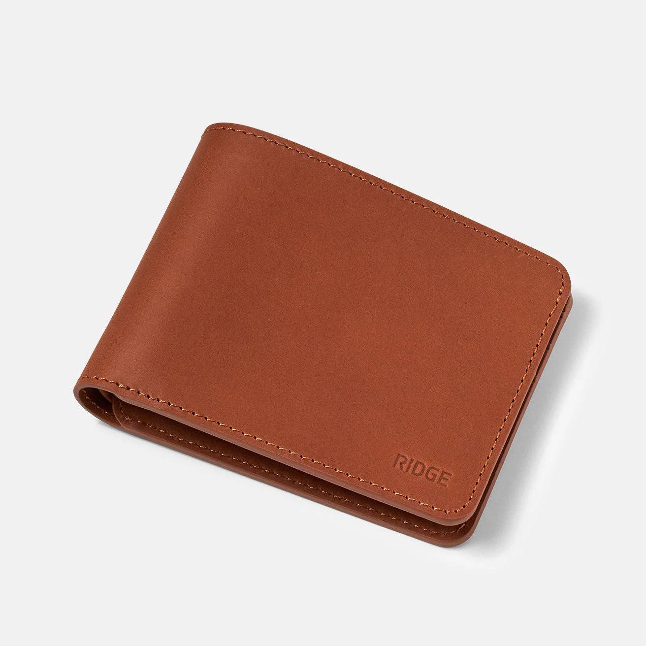 Daily Writer Kit - Billfold - Tobacco Brown Leather - Image 4