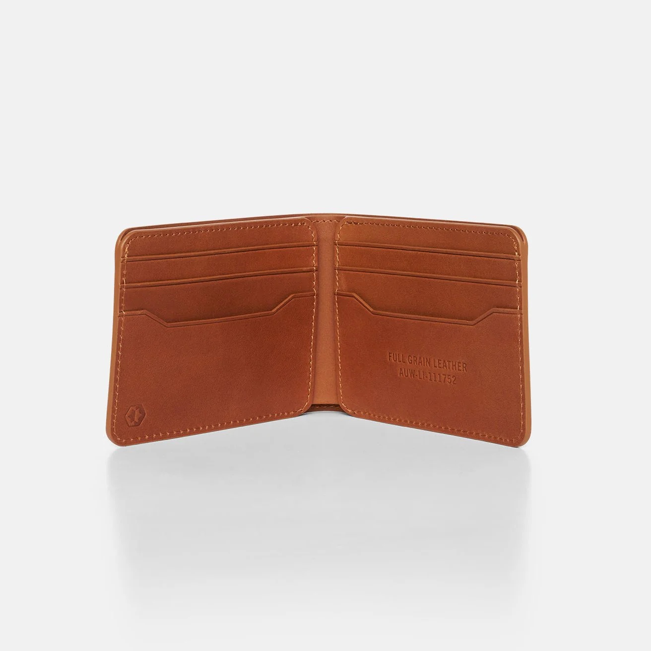 Daily Writer Kit - Billfold - Tobacco Brown Leather - Image 5