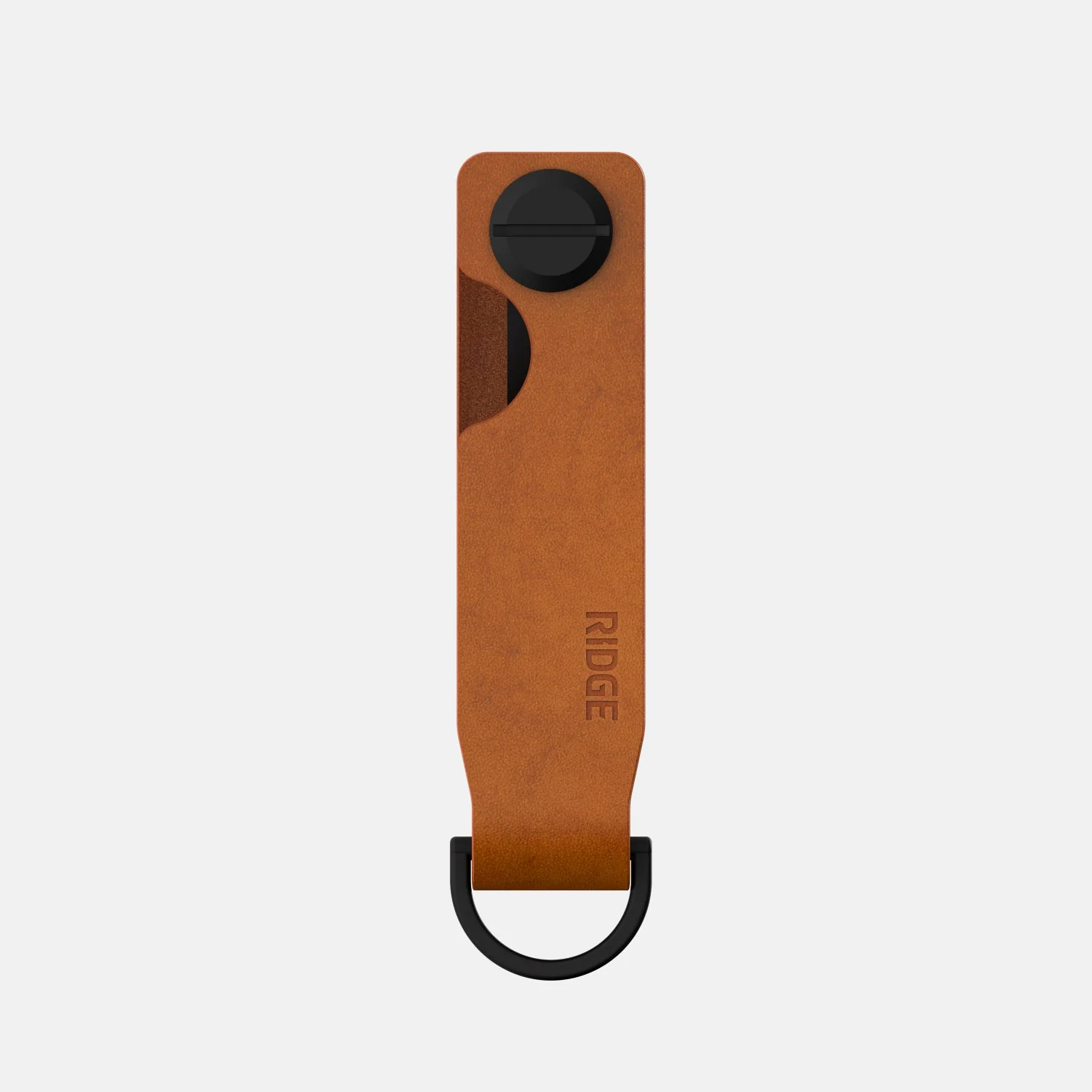 Ridge KeyCase - Tobacco Brown Leather - Image 3